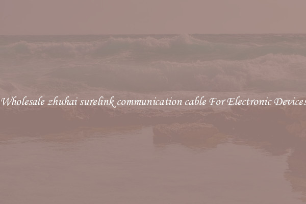 Wholesale zhuhai surelink communication cable For Electronic Devices