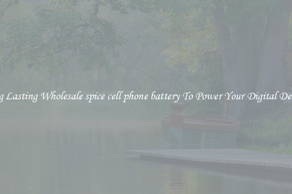 Long Lasting Wholesale spice cell phone battery To Power Your Digital Devices
